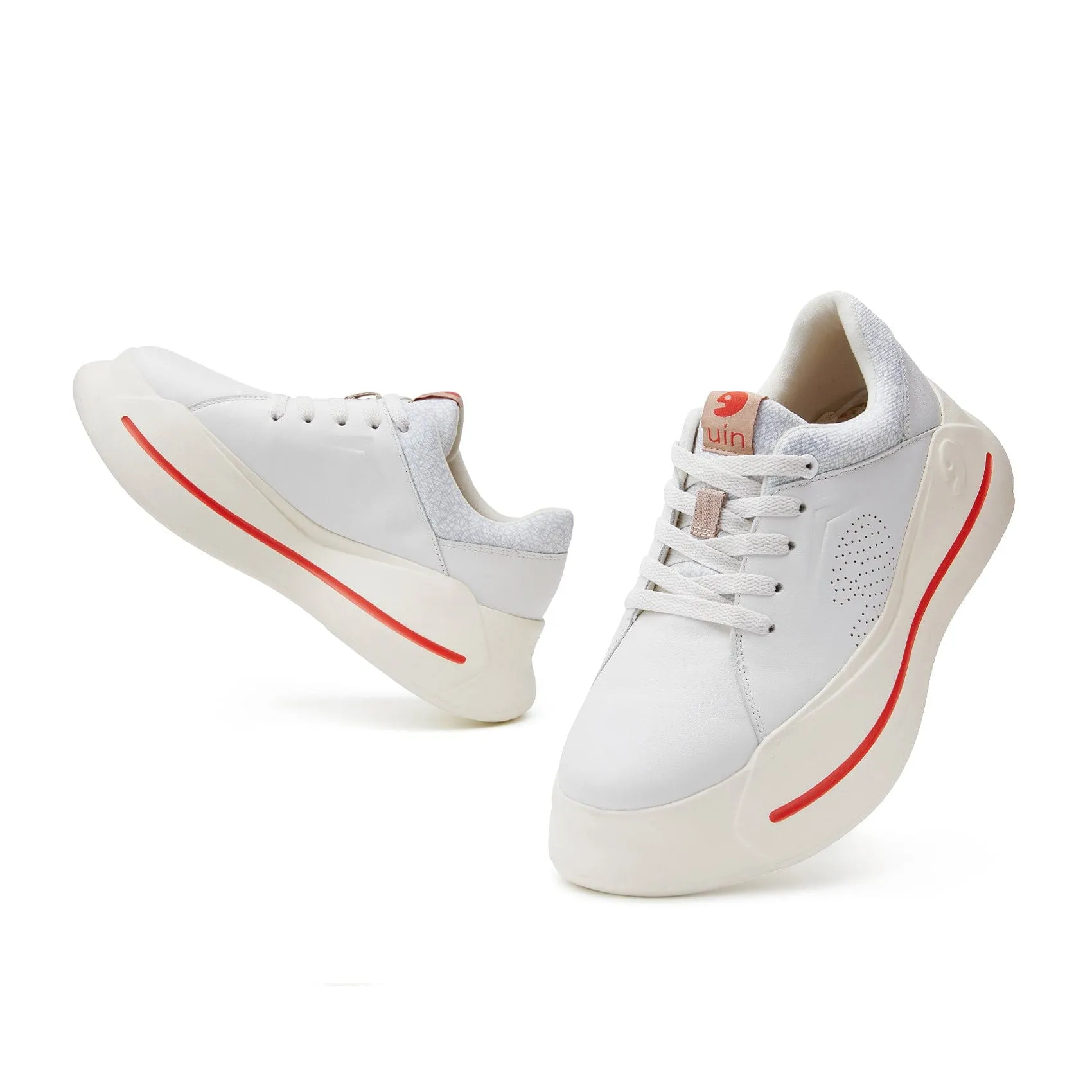 Bright White Santander I Men Comfort Lacing