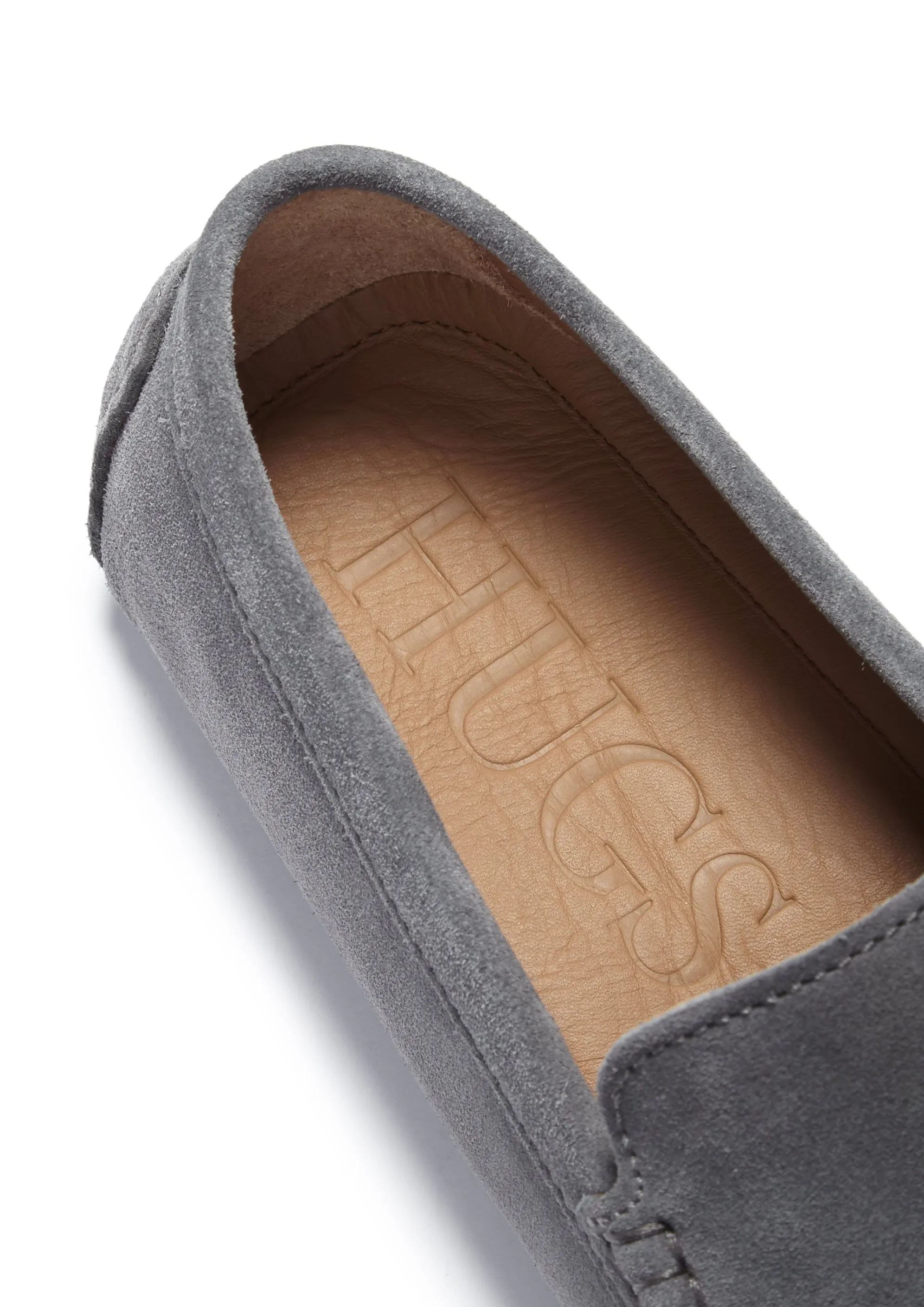 Driving Loafers, slate grey suede Cool Walk