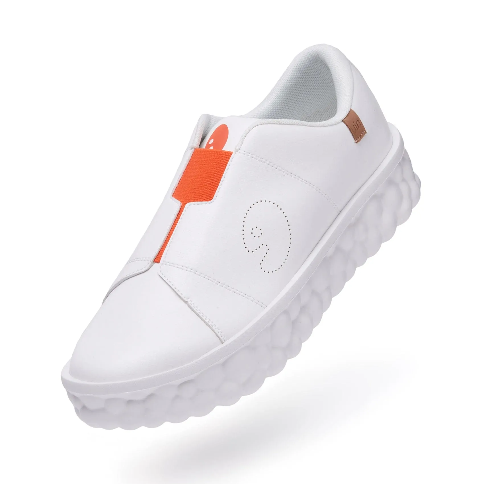 Pure White Las Ramblas I Men Comfortable ankle Board Flex