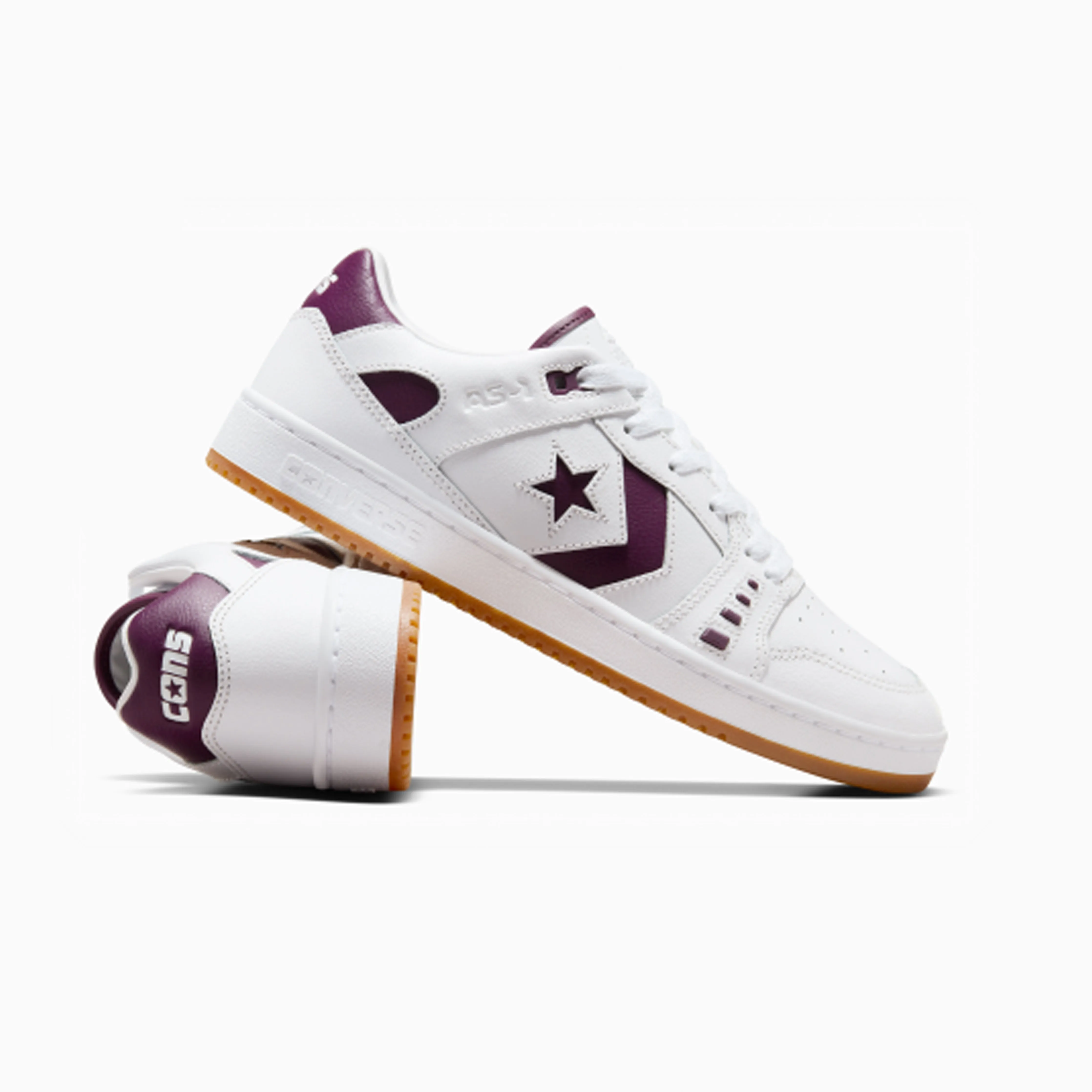 Street Performance Fit Converse CONS AS-1 Pro Ox - White - Winter Bloom / White