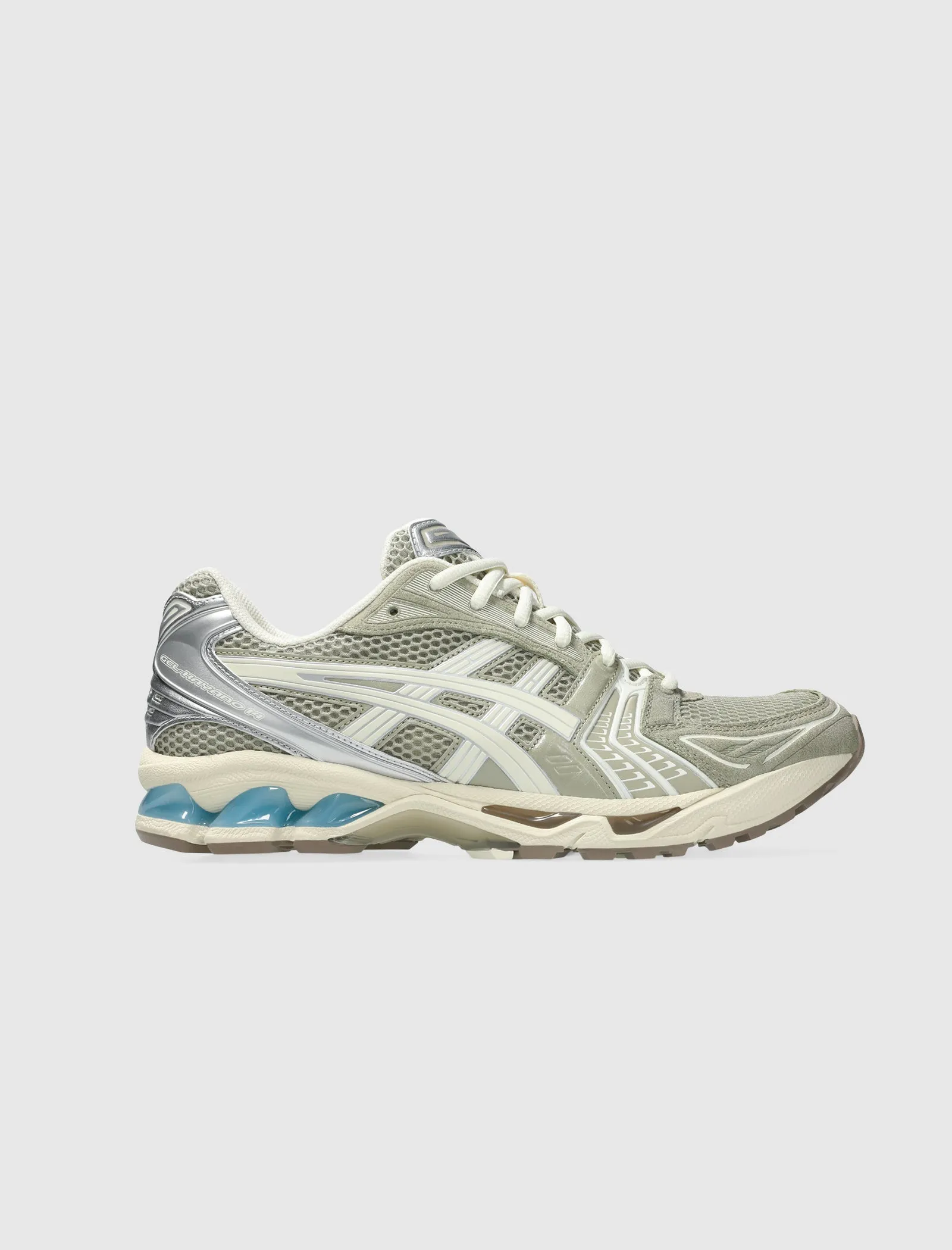 JULIANA SALAZAR GEL KAYANO 14 "EUCALYPTUS/VANILLA ICE" King Strong Eco Friendly Minimalist Fans