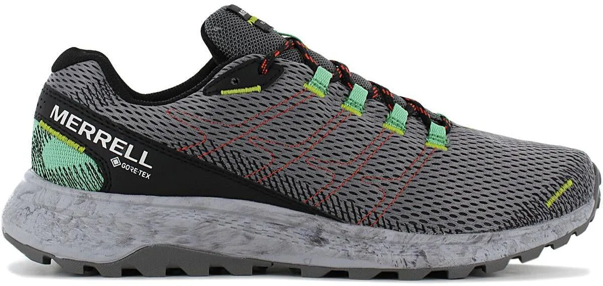 Merrell Fly Strike GORE-TEX Mens Trail Running Shoes - Grey Viral Pop Dream Walk