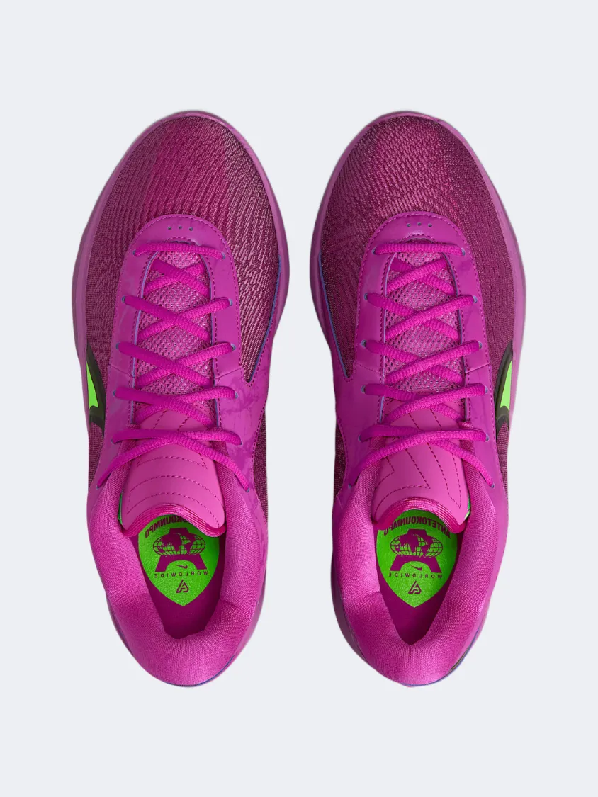 Compression Molding Construction Quick Cut Nike Giannis Freak 6 Men Basketball Shoes Bold Berry