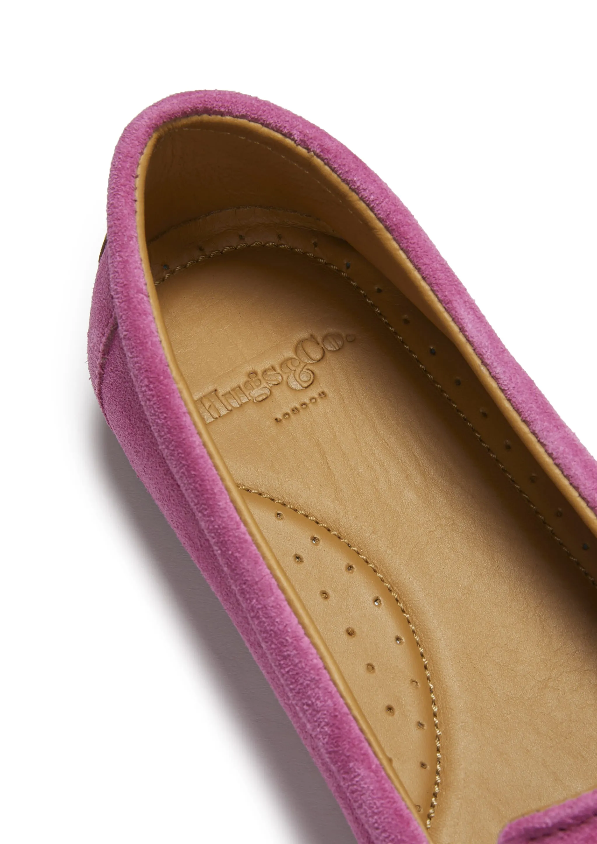 Lift Hike Women's Continental Espadrilles, candy pink suede