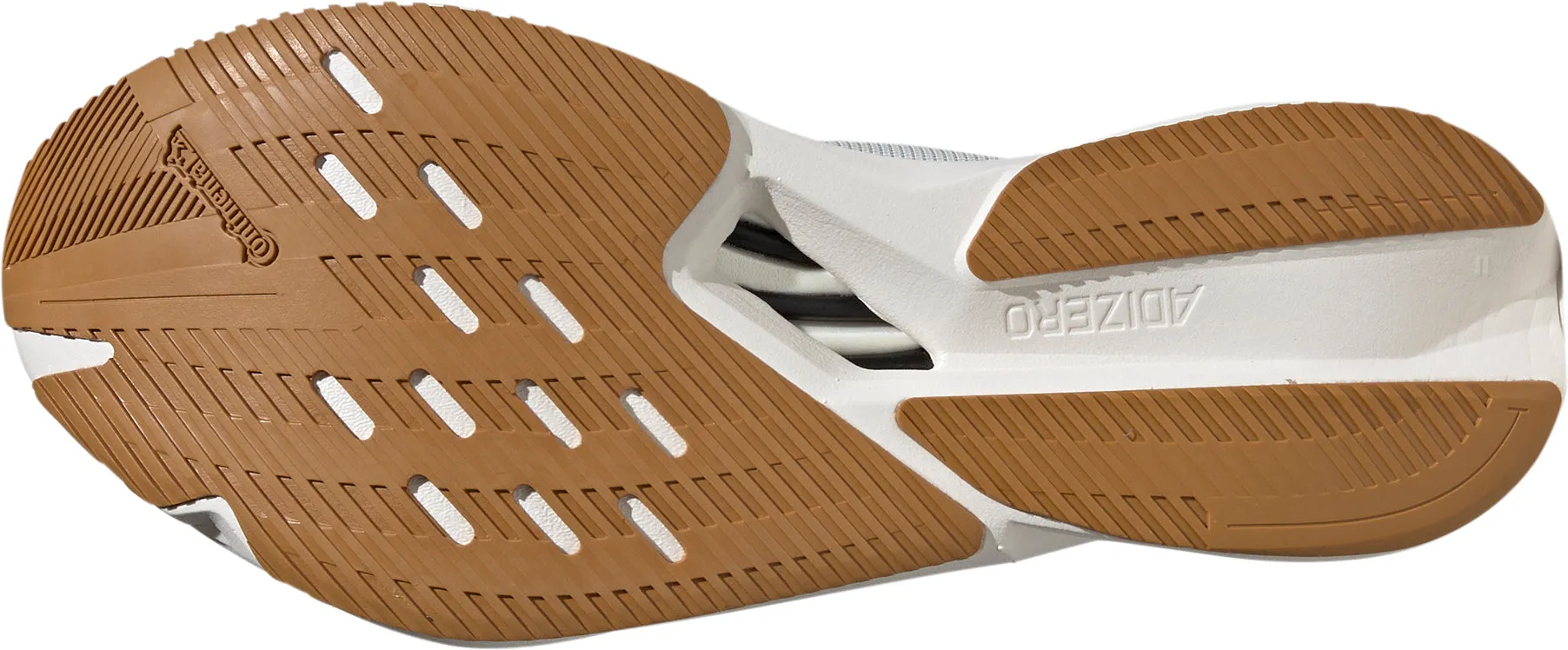 adidas Adizero Boston 12 Mens Running Shoes - White Bold Neon