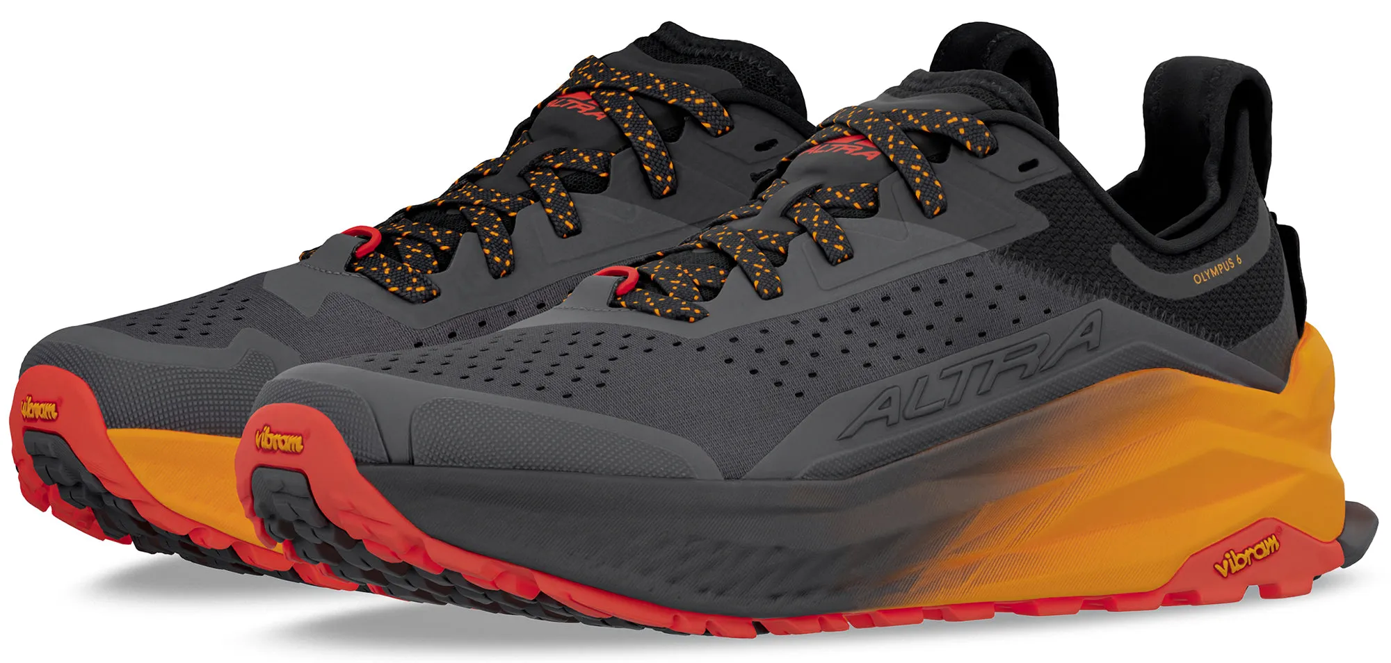 Altra Olympus 6 Mens Trail Running Shoes - Black Quality Urban Walk