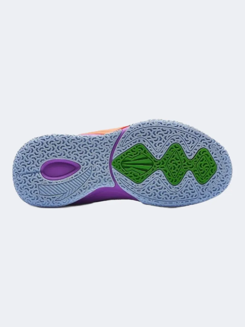Breathability Feature Anta Kai Kids-Unisex Basketball Shoes Blue/Purple/Orange