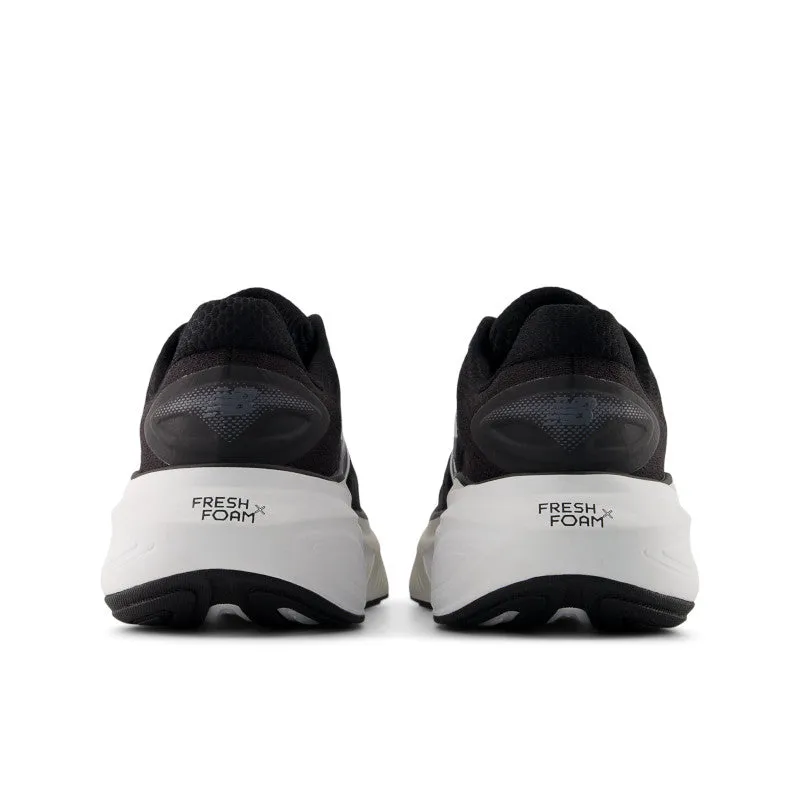 Fresh Foam X More v6 - Black with Grey Matter and Castlerock - Women's Grip Strong