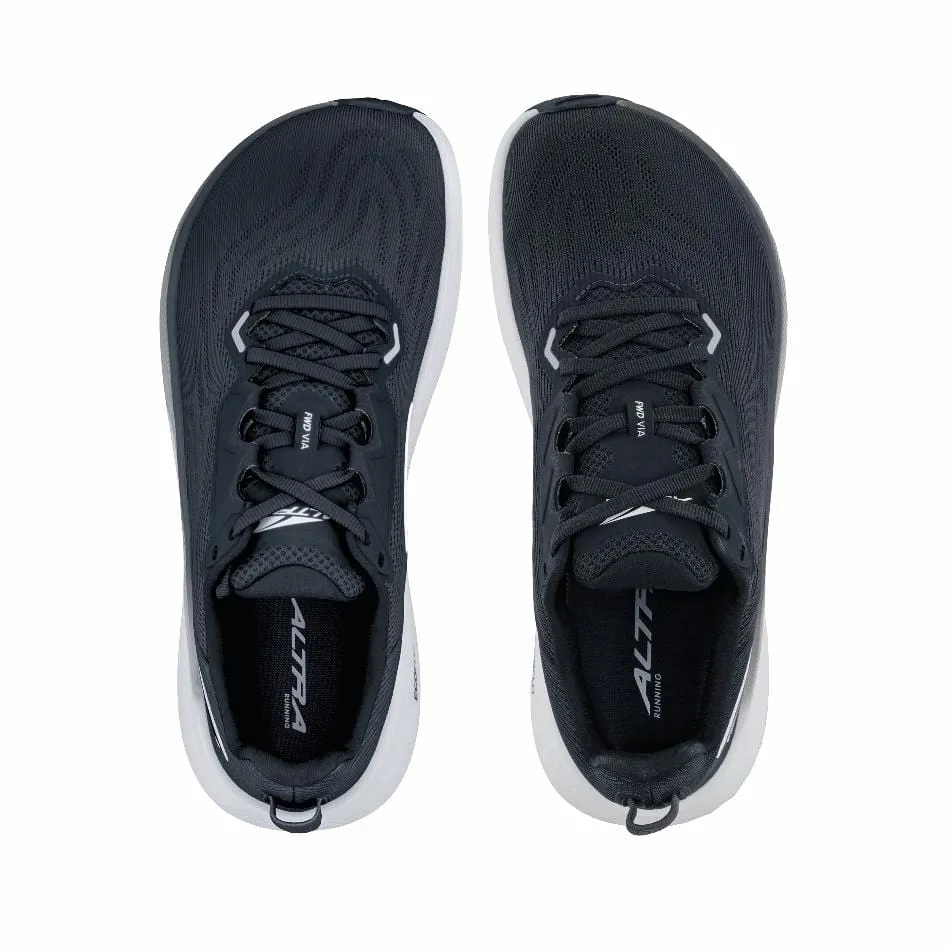 Dynamic Performance fast - drying shoes Altra Women's FWD Via Running Shoes in Black/White SS25
