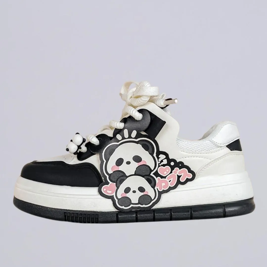 Ultra Cute Cuddling Cubs Casual Sneakers - Unisex Lifestyle Fit