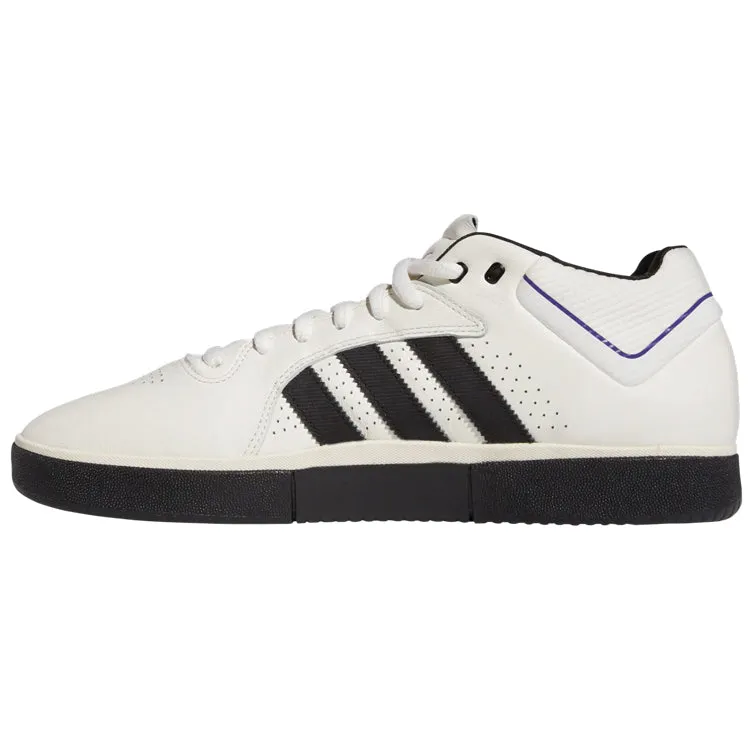 Easy Step adidas Skateboarding Tyshawn Pro Skate Shoes - Cloud White / Core Black / Collegiate Purple