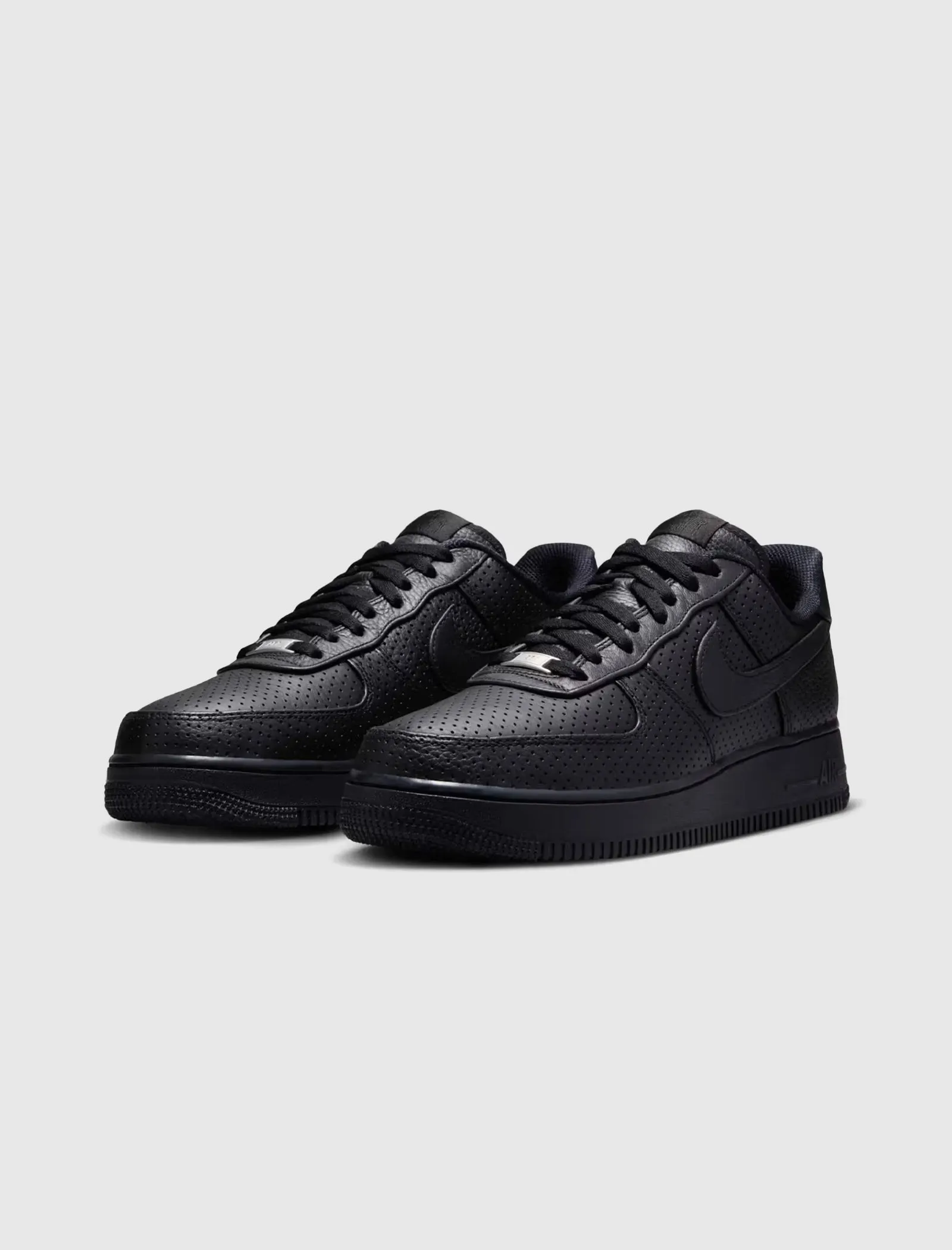 AIR FORCE ONE LOW SP "PERFORATED BLACK" Comfort footbed