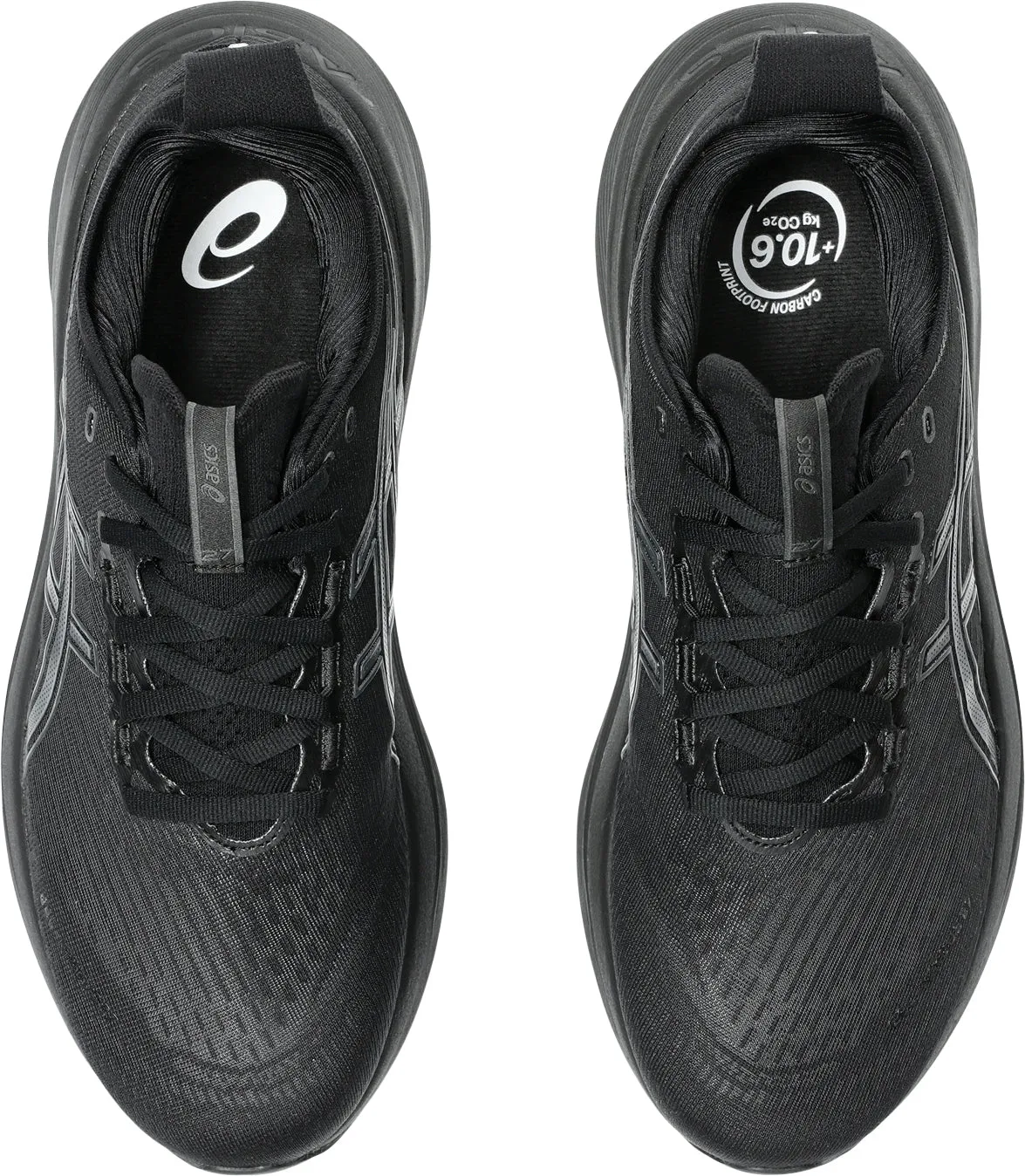 Asics Gel Nimbus 27 Mens Running Shoes - Black Day Long Planet Mood