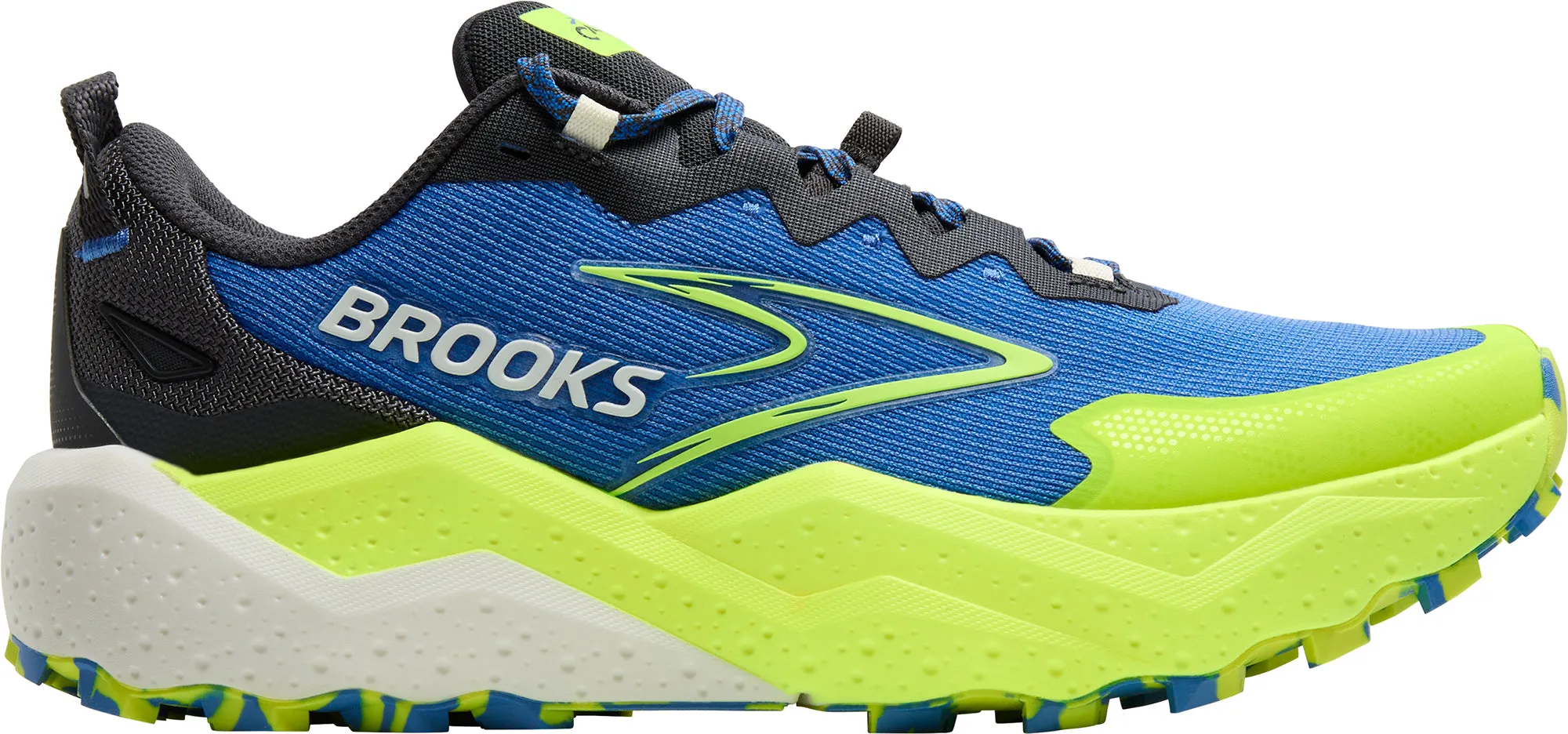 Brooks Caldera 8 Mens Trail Running Shoes - Blue Polish Look