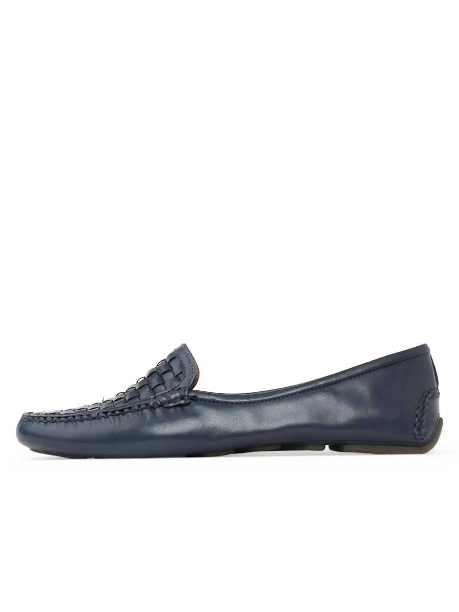 Shock absorption Kelly Woven Driving Moccasin