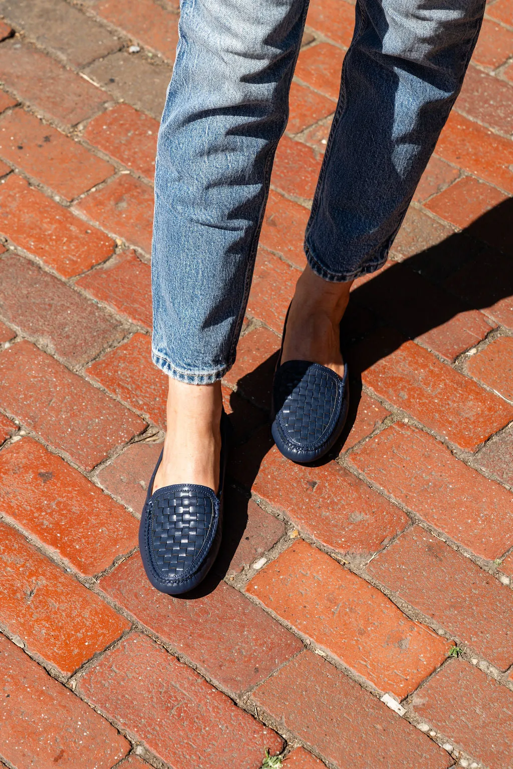 Kelly Woven Driving Moccasin Breathable Lining Fiber Mix