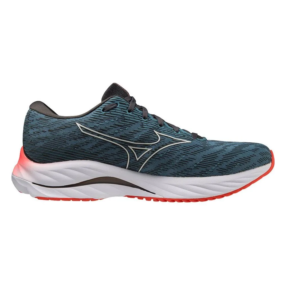 Balance Fit Vital Step Mizuno Wave Rider 26 Mens Running Shoes - Blue
