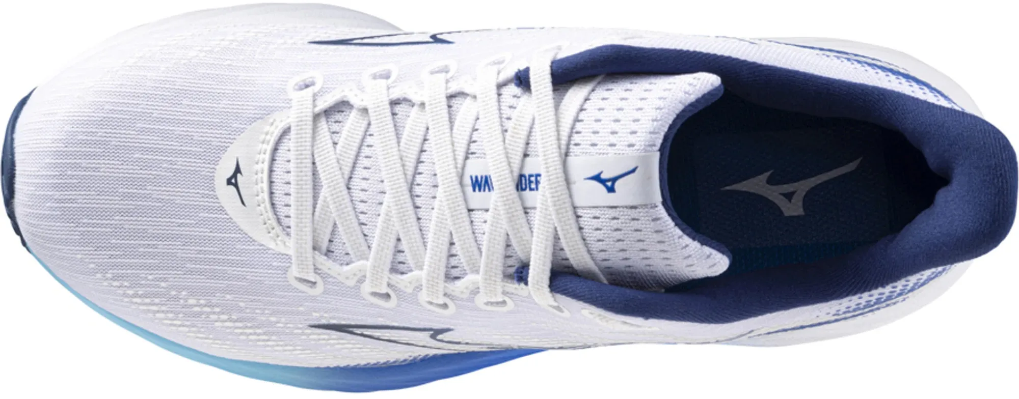 Clear Glow Mizuno Wave Rider 28 Mens Running Shoes - White