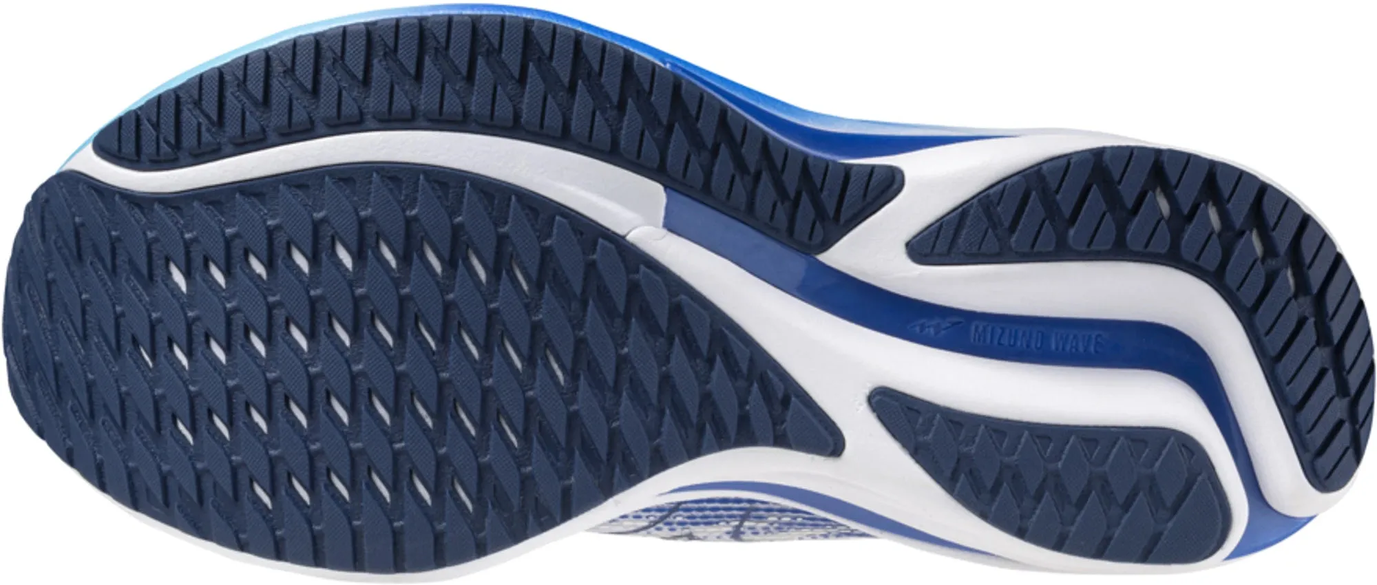 Mizuno Wave Rider 28 Mens Running Shoes - White Flexible Fit Active People