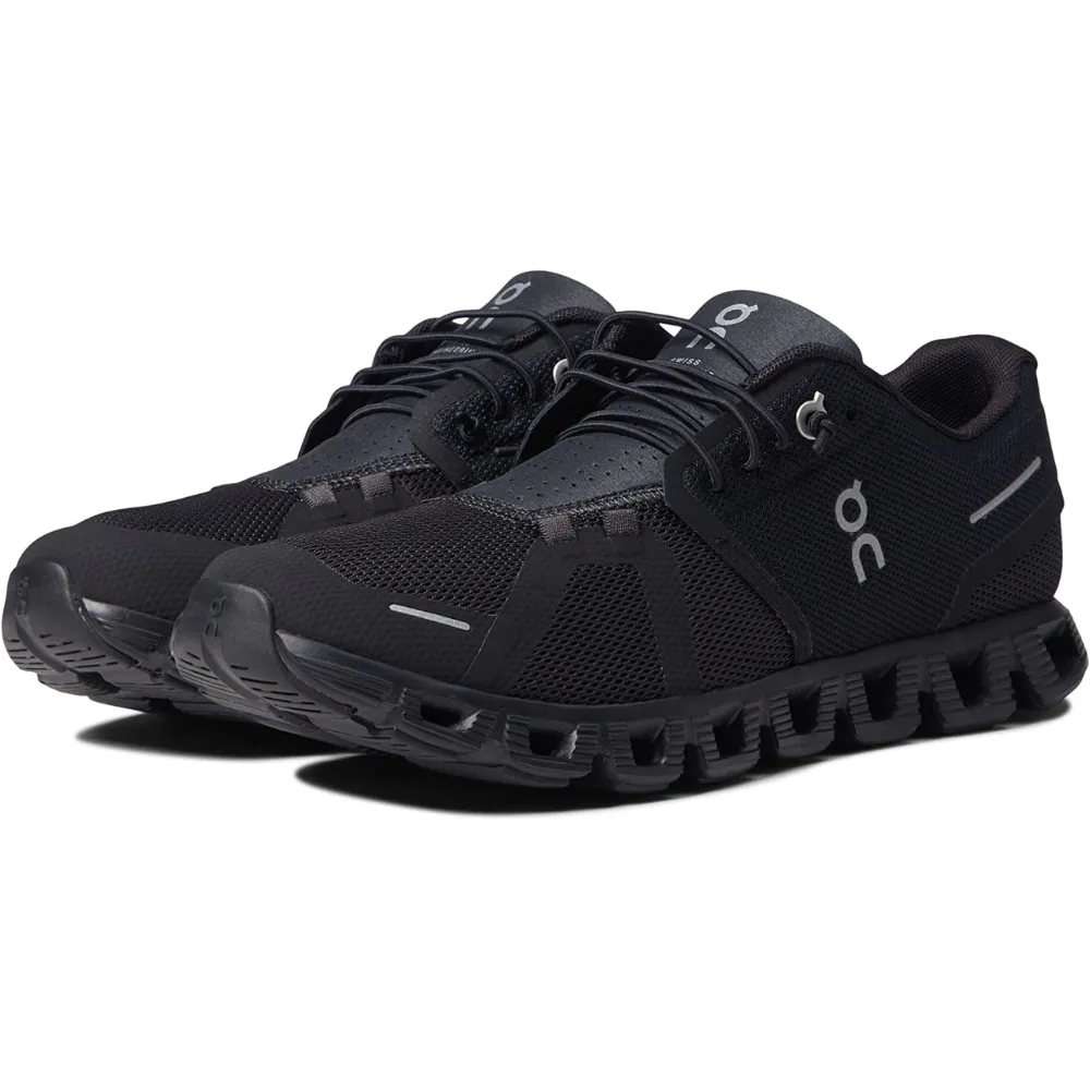 On Cloud 5 All Black Sneaker - 59.98986 Flexible Fit