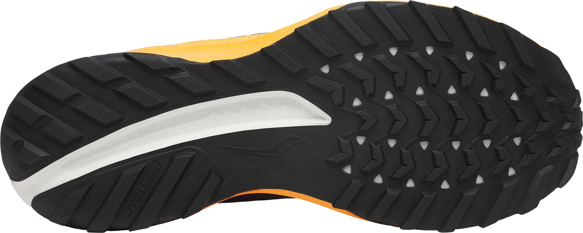 Saucony Ride TR2 GORE-TEX Mens Trail Running Shoes - Navy Narrow Fit Ankle wrap