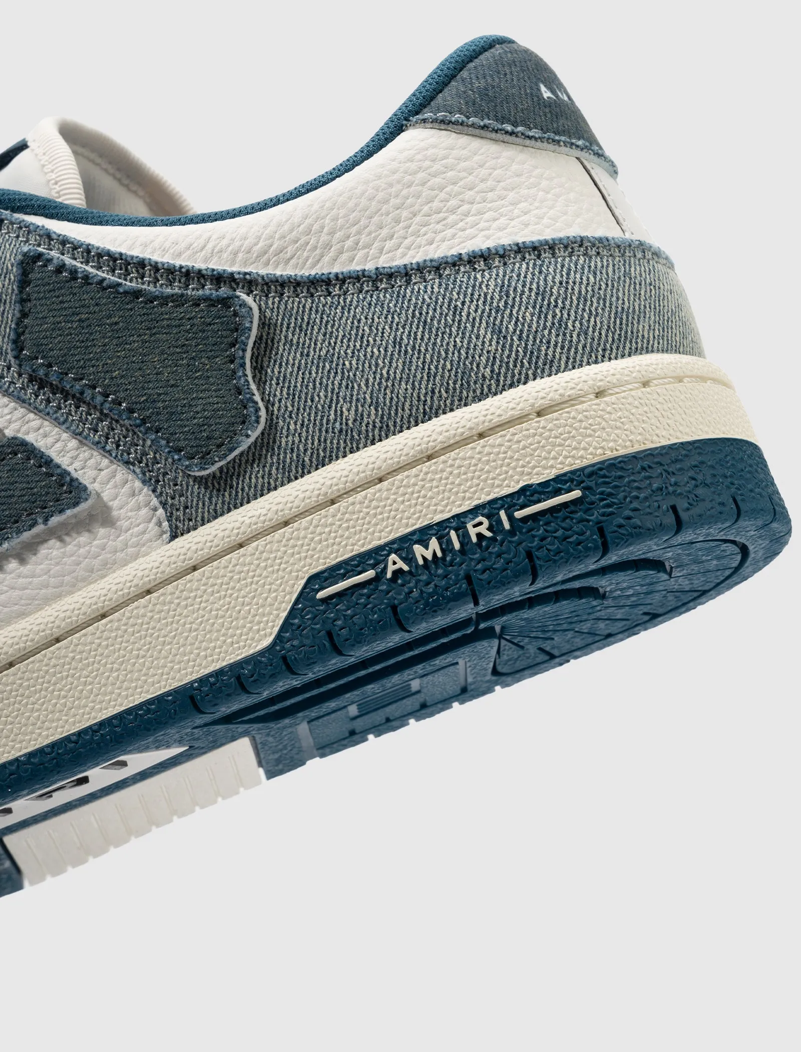 Action Fast Queen Fit VINTAGE DENIM SKEL TOP LOW "SLATE BLUE"