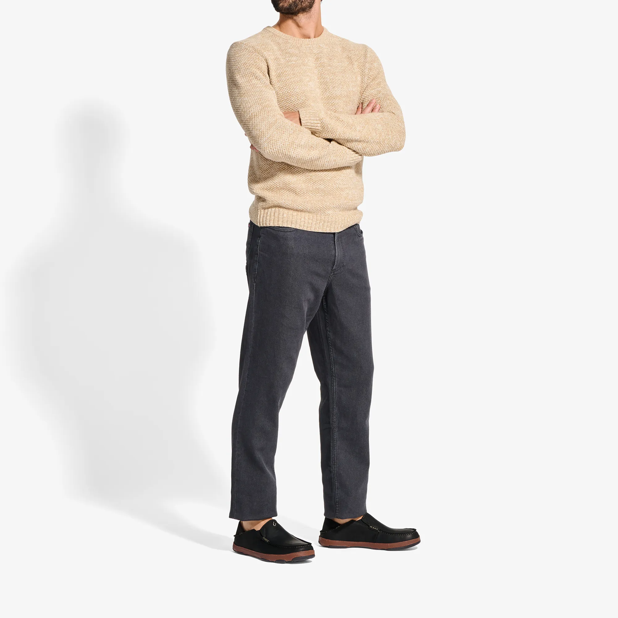 Urban Step Chill Slip On Molo?? - Black / Toffee