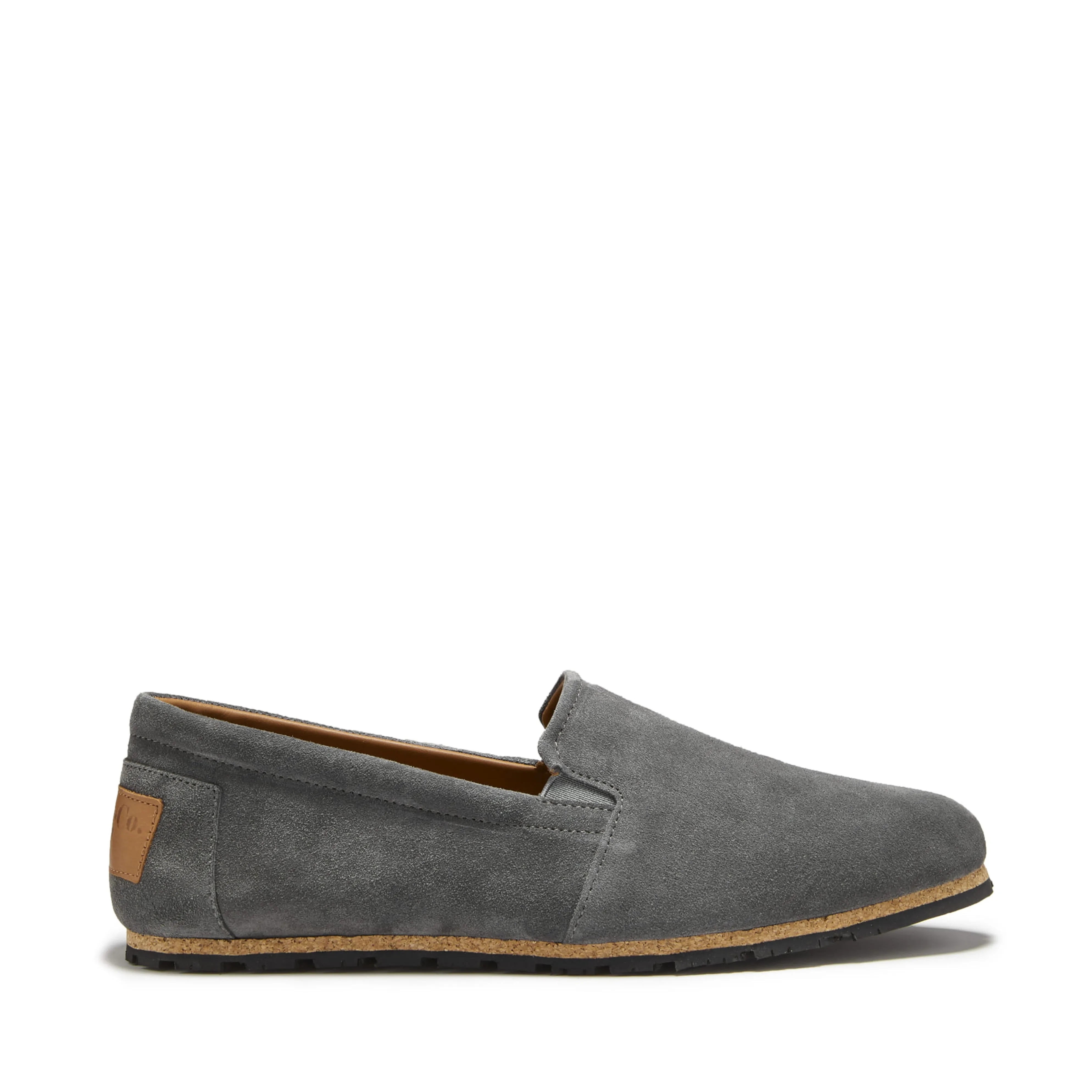 Tyre Sole Espadrilles, charcoal suede CanvasMaterial