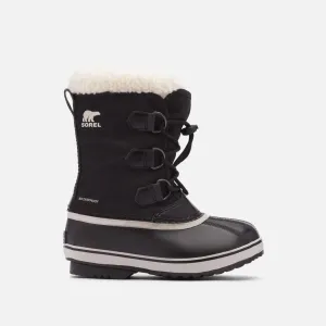 Sorel Black Nylon Yoot Pac Youth Boot Chilly Outdoor Walks