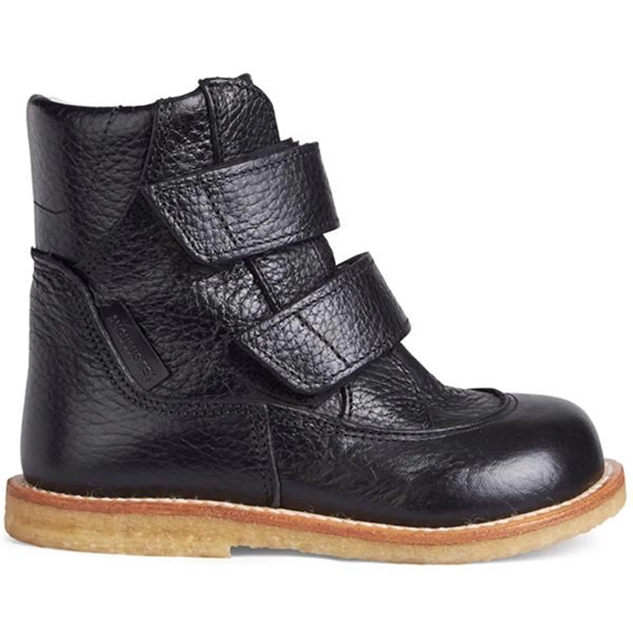 Angulus Tex St?vle m. Velcro Black Snowproof Footwear
