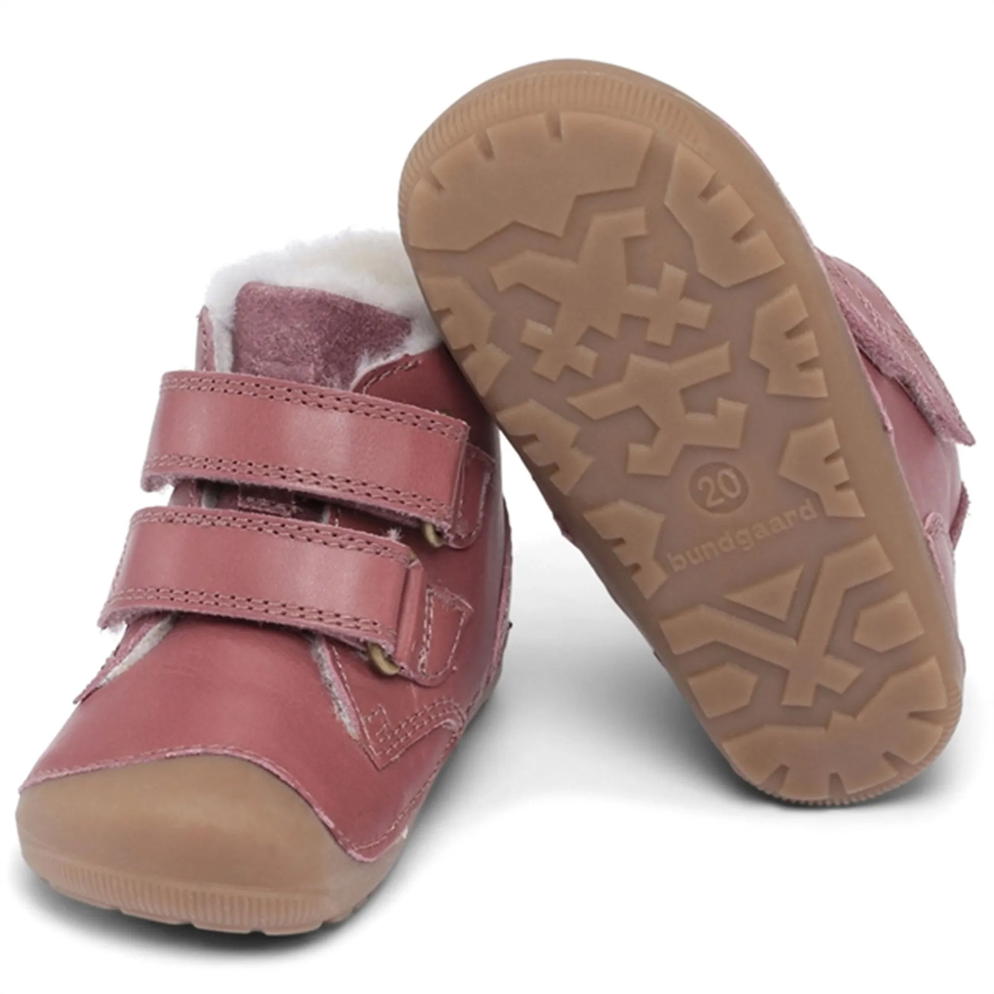 Snow Winter Mountain Trek Bundgaard Prewalker Petit Mid Vinter Dark Rose