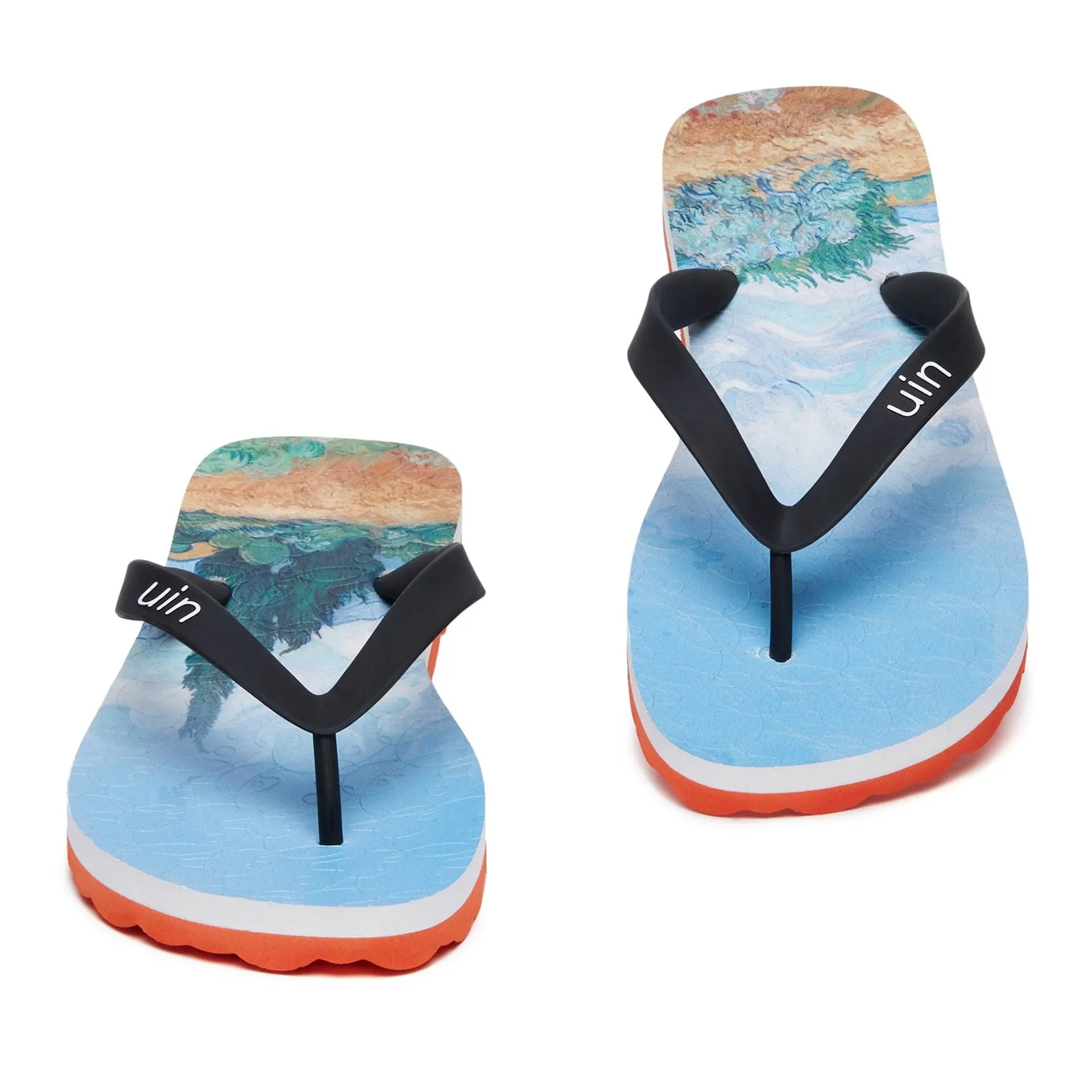 Easy Fit Sandals Van Gogh Wheatfield with Cypresses Blanes Women