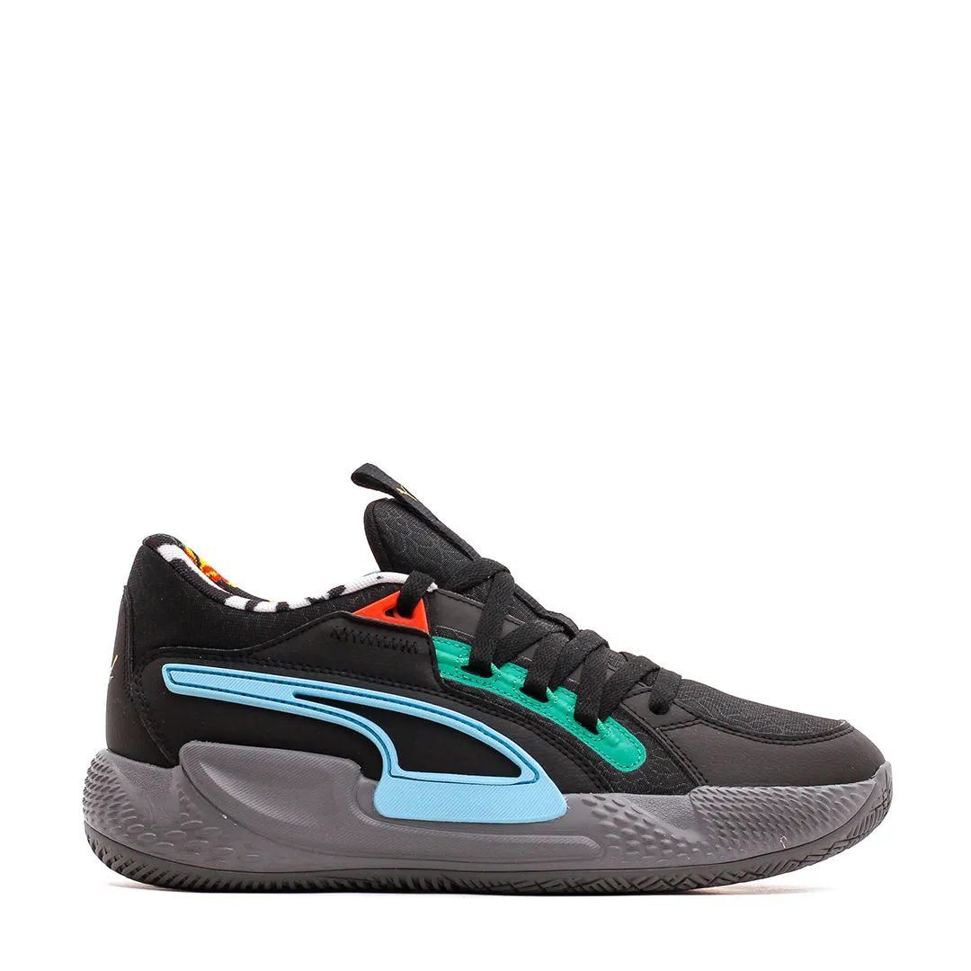 Flexible Puma Basketball Men Court Rider Chaos Block Party Black Cast Iron 378265-01