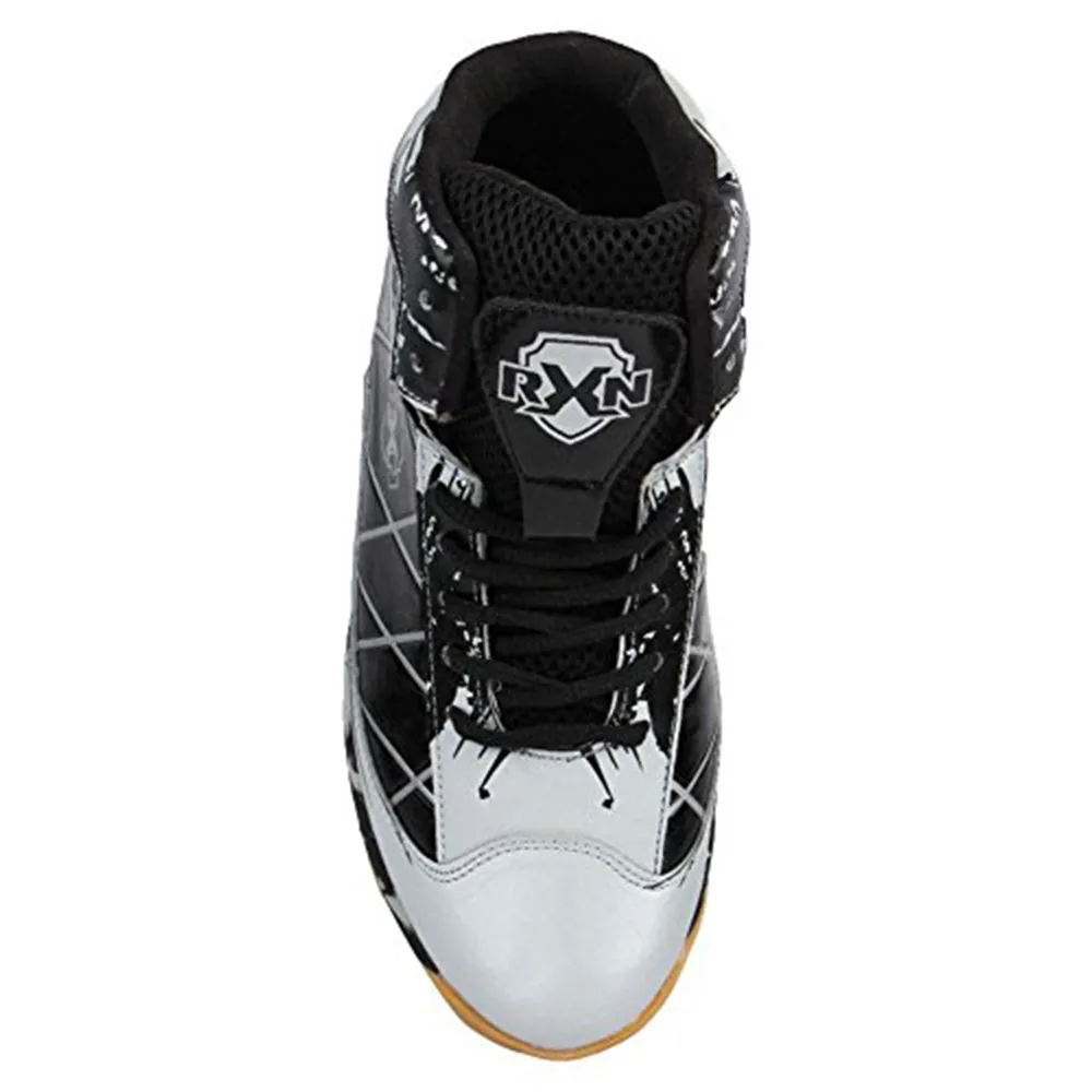 Hyperelastic Outsole Compound RXN Jump Pro Basketball Shoes (Black/Grey)