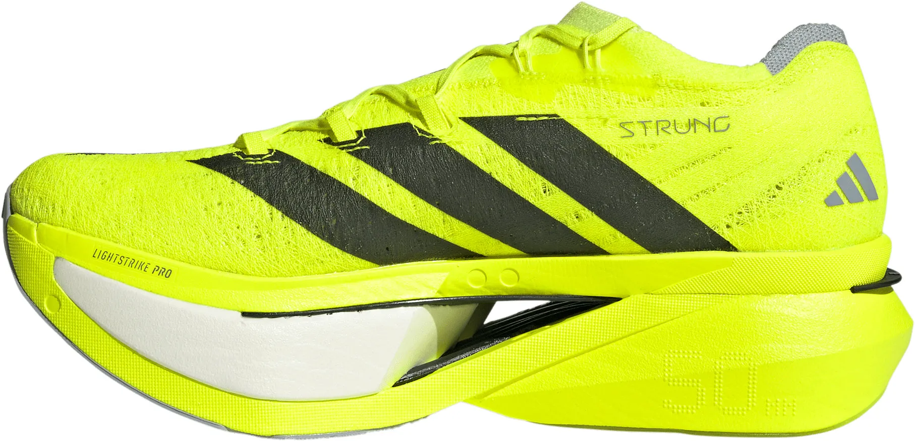 adidas Adizero Prime X3 Strung Running Shoes - Yellow Step Tall