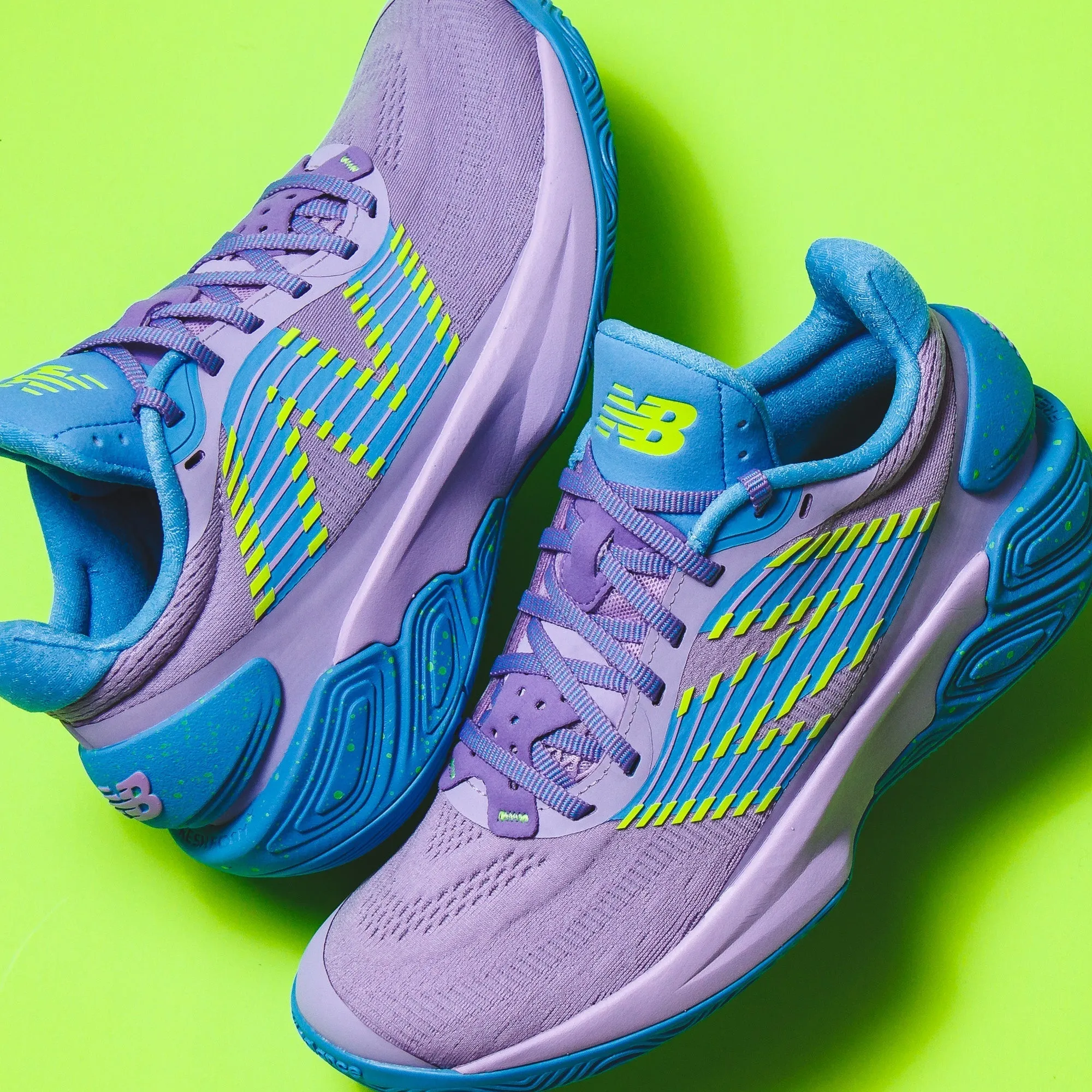New Balance Basketball Men TWO WXY v5 Lilac Glo BB2WYCG5 Microfiber Layered Upper