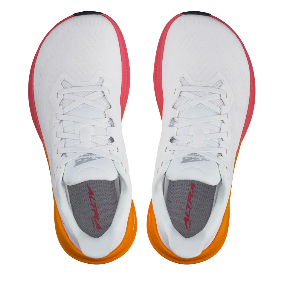 buckle shoes high - traction shoes Altra Women's Experience Flow 2 Running Shoes in White/Orange AW25