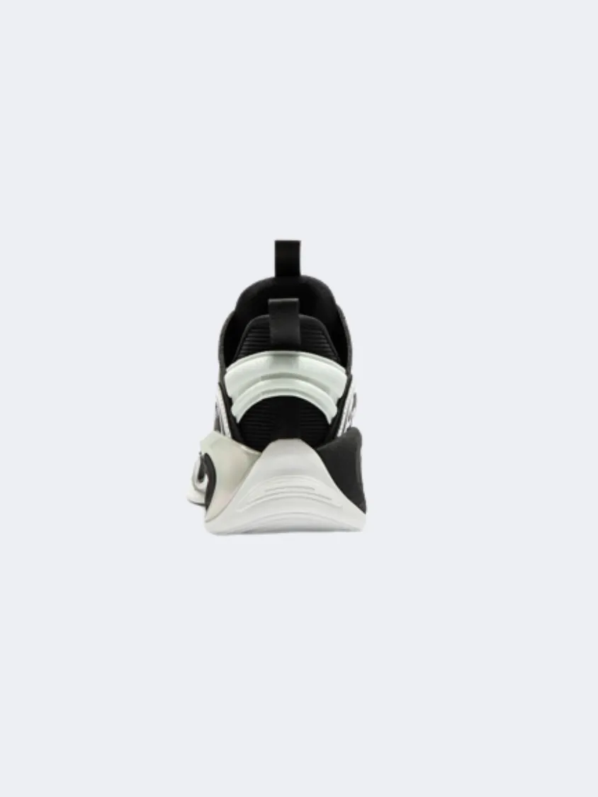 Full Length Air Reactive Propulsion Erke Gs-Boys Basketball Shoes Black/White