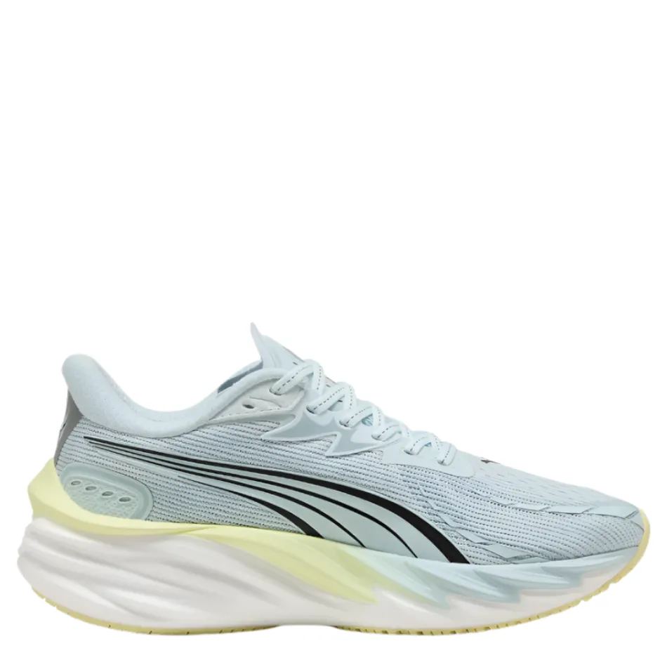 gradient running gear PUMA Women's Velocity NITRO 4 Running Shoes in Sea Glass/Gold Moon AW25