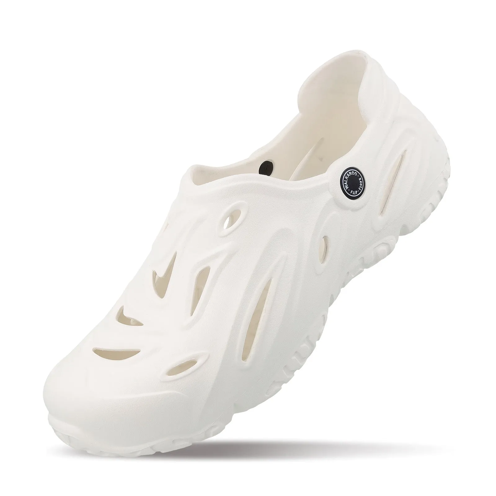 Durable Sole Foot Support Shoes Men's Superclogs  - WC8765 White