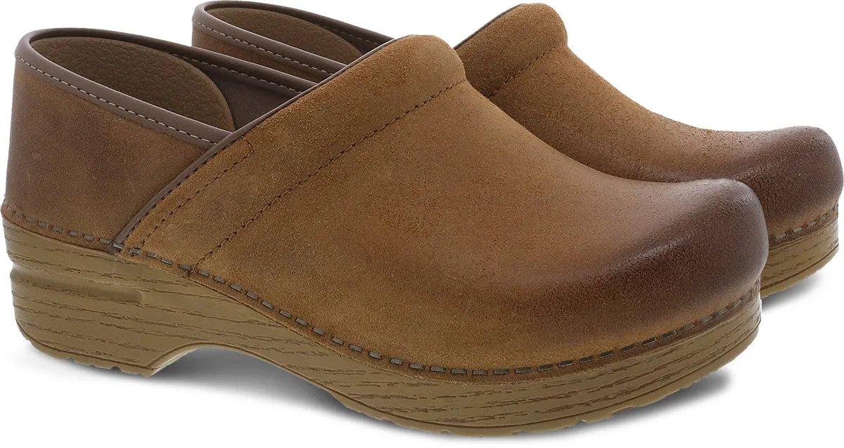Professional - Tan Burnished Suede Long Step