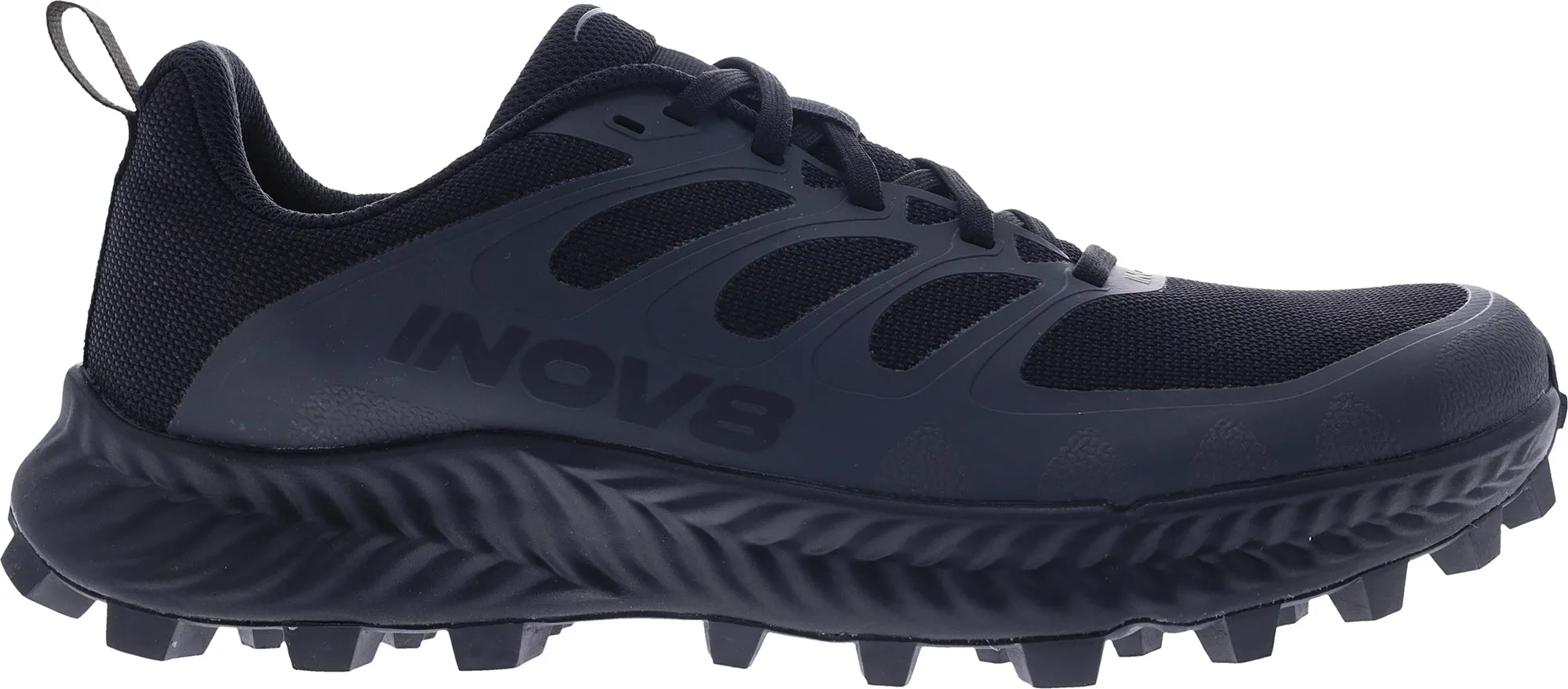Queen Touch Energy Boost Inov8 MudTalon Mens Trail Running Shoes - Black