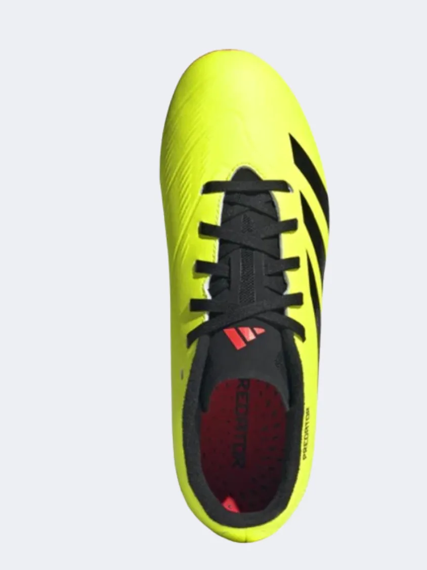 Adidas Predator League Kids Football Shoes Yellow/Black/Red High Response Foot Arch