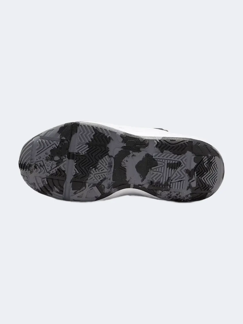 Nike Team Hustle 12 Ps-Unisex Basketball Shoes Black/White Sock Like Ankle Collar