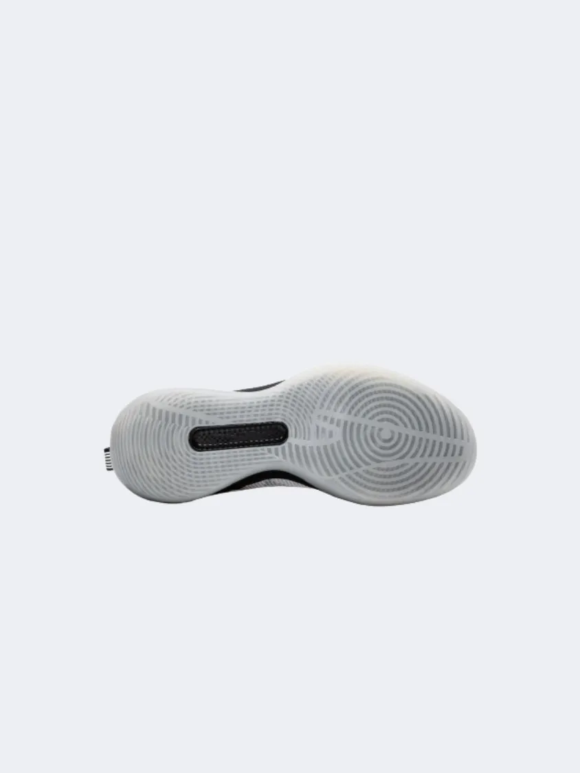 Erke Men Basketball Shoes White/Black Indoor