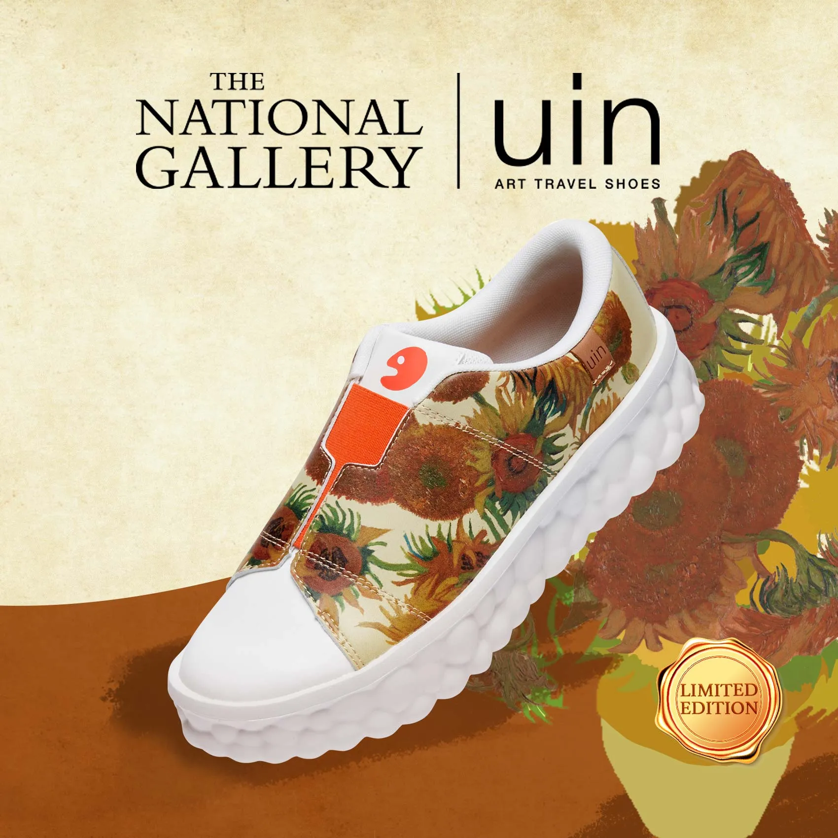 Van Gogh Sunflowers Las Ramblas Women Breathable Footbed
