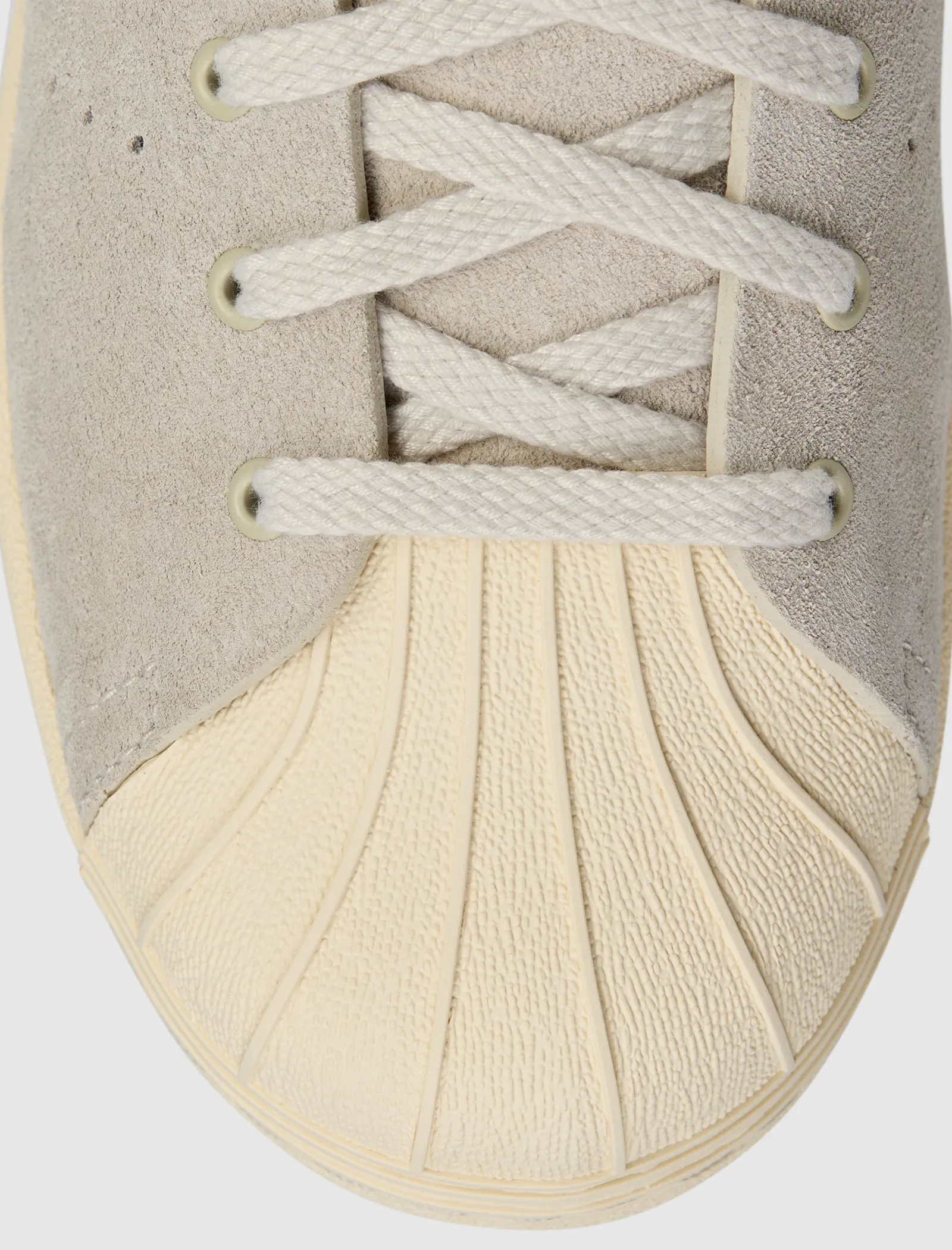 WALES BONNER SUPERSTAR HI "CREAM/GOLD" Velvet Soft Rock Guard