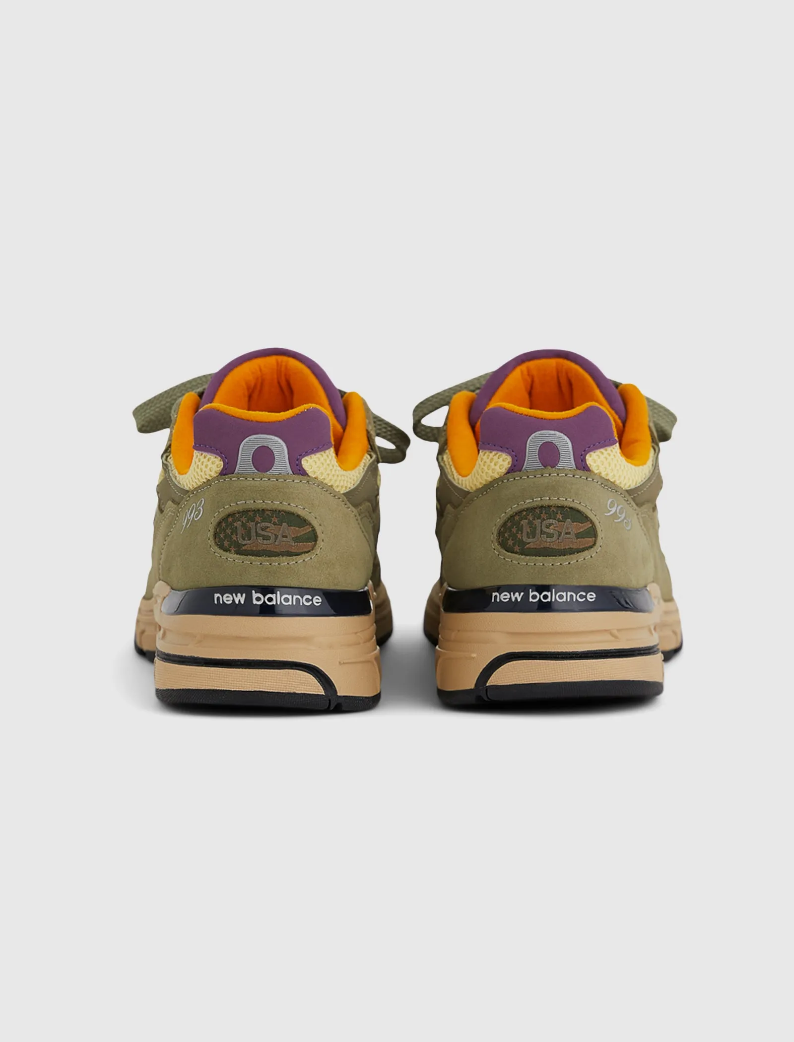 Leather MADE IN USA 993 "OLIVE"
