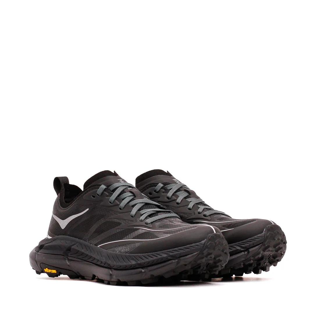 Hoka One One Unisex Mafate Speed 4 Lite Black 1168450-BCKT Lightweight Elastic laces