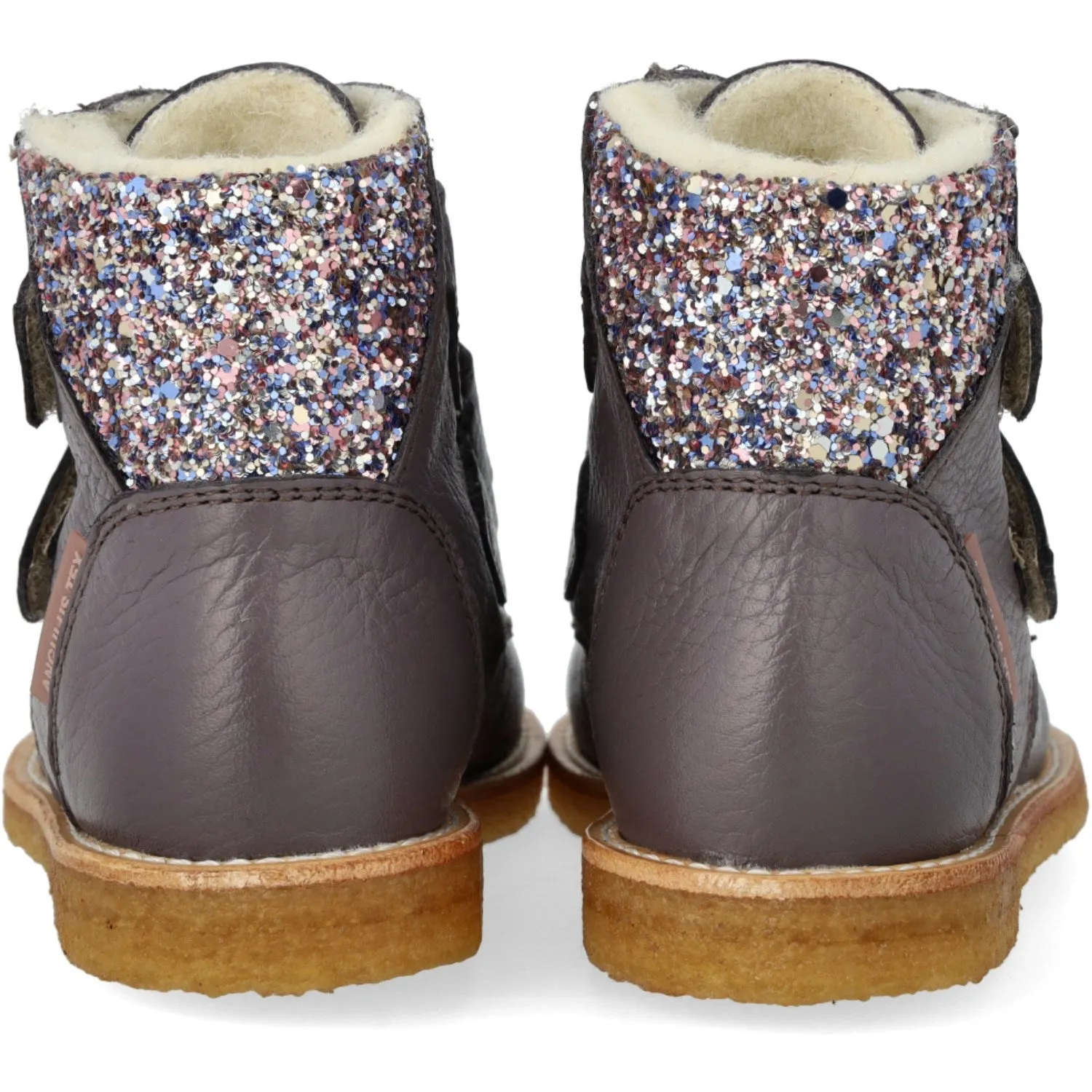 Angulus Lavender/Pastel Multi Glitter TEX Boot with Glitter and Velcro Closure Outdoor Comfort